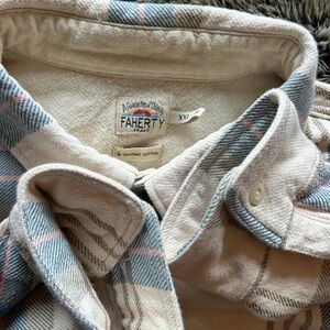 Faherty Organic Cotton Plaid Shirt